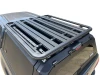 Aluminium Roof Rack 135x125cm Black - Slimline Fitment Flat Slim -Roof Cage ONLY