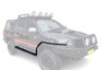 Universal Side Steps & Brush Bars for 4x4 - Steel Metal for Winch Bumper Off Road 4x4 Bullbar Oz Style