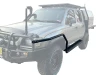 Universal Side Steps & Brush Bars for 4x4 - Steel Metal for Winch Bumper Off Road 4x4 Bullbar Oz Style