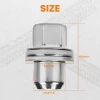 20x Wheel Nuts for Land Rover Discovery 3, 4 Range Rover Sport Alloy steel