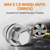 20x Wheel Nuts for Land Rover Discovery 3, 4 Range Rover Sport Alloy steel