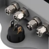 Air Suspension Dual Circuit Controller for Camper Van Motorhome with Gauges