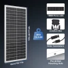 100W Rigid Solar Panel 12.8V N-Type for RV Camper 4x4 Camping 18BB IP68 Roof