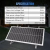 100W Rigid Solar Panel 12.8V N-Type for RV Camper 4x4 Camping 18BB IP68 Roof