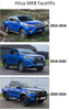 Steel Winch Bumper for Toyota Hilux Mk8 (2020+) Metal Bull Bar Oz Style (Mk9 Revo/ Rocco)