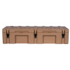 APEX4WD - 92L KHAKI TAN SAND - Storage Overland Case Box Waterproof Cargo 4x4