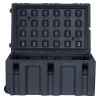 APEX4WD - 150L BLACK - Storage Overland Wheeled Case Box Waterproof Cargo 4x4