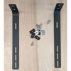 Awning Mounting Bracket Kit - Apex4WD T Slot Design Roof Rack Side Vehicle Mount