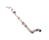 X-Force 3" Full Exhaust - fits TOYOTA HILUX Mk6/ Mk7 (2005-2015) 3.0L Diesel - 3" Turbo-Back System with High-Flow Catalytic Converter, 409 Raw Stainless Steel (for track and off road use only)