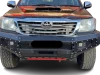 Half Style Winch Bumper for TOYOTA HILUX Mk7 (2011-2016) 4x4 Front Bull Bar
