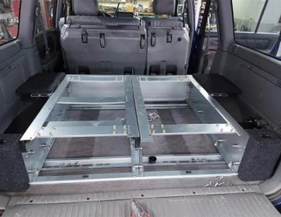 Sliding Storage Drawer System for Toyota Land Cruiser 80 Series