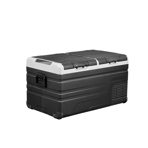 APEX72 Dual Zone Camping Fridge Freezer 12v/24v 72L Total Capacity 4x4 Camp