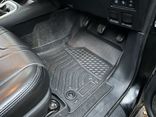 3D Custom Floor Mats TPE All Weather Car Liner For Nissan Navara NP300 2016+ Double Cab 3D Custom Floor Mats TPE All Weather Car Liner For Nissan Navara NP300 2016+ Double Cab