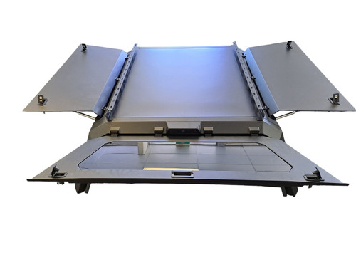 Isuzu D-Max Mk2 2012+ Rear Canopy Hardtop Double Cab Metal Black 4x4 Heavy Duty