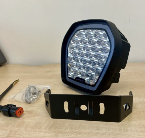 SUPALUX 170w 9 inch LED Driving Light with White & Amber DRL Spotlight Flood 4x4