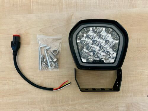 SUPALUX 95w 7 inch LED Driving Light with White & Amber DRL Spotlight Flood 4x4