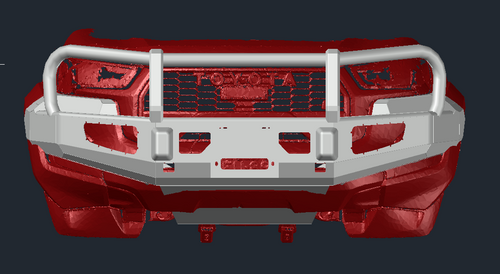 Steel Winch Bumper for Toyota Hilux Rocco 2021+ Bull Bar Oz Style 4x4 PRE-ORDER