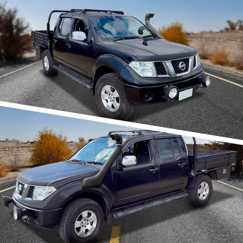 SNORKEL For NISSAN D40 NAVARA & PATHFINDER 2008+ Raised Air Intake 4x4 Off Road