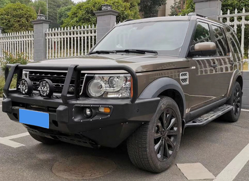 Winch Bumper for Land Rover Discovery 3 & 4 2004-2016 Steel Metal Front Bull Bar