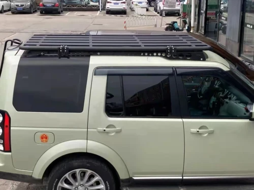 Aluminium Flat Rack for Land Rover Discovery 3/4 (2004-16) 4x4 Roof Cage 220x125cm