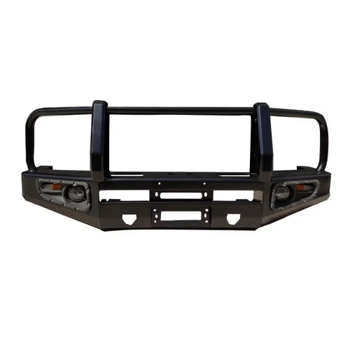 Steel Winch Bumper for Toyota Hilux Mk6 (2005-2011) Metal Bull Bar Oz Style 4x4 