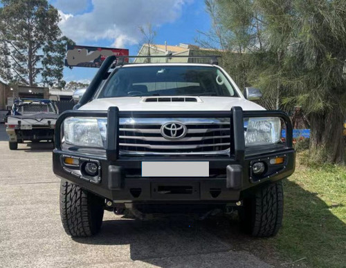 Steel Winch Bumper for Toyota Hilux Mk7 (2012-2015) Metal Bull Bar Oz Style PRE ORDER ONLY