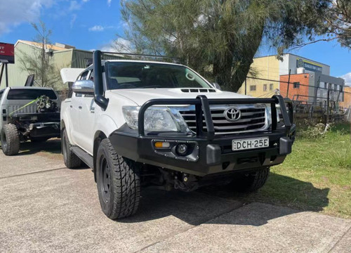 Steel Winch Bumper for Toyota Hilux Mk7 (2012-2015) Metal Bull Bar Oz Style PRE ORDER ONLY