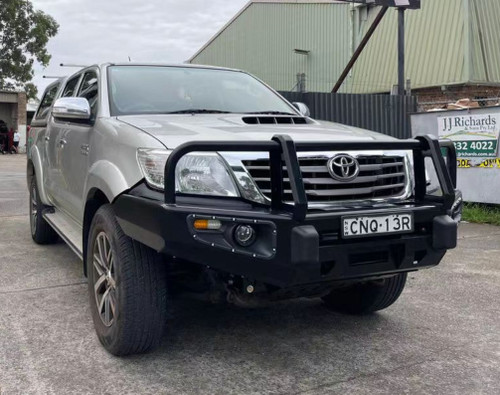 Steel Winch Bumper for Toyota Hilux Mk7 (2012-2015) Metal Bull Bar Oz Style PRE ORDER ONLY