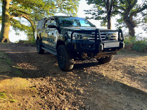 Steel Winch Bumper for ISUZU DMAX (2020-2023) Metal Bull Bar Oz Style D-MAX 4x4