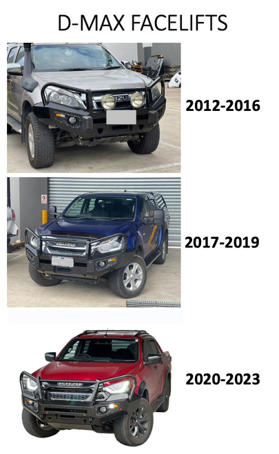 Steel Winch Bumper for ISUZU DMAX (2020-2023) Metal Bull Bar Oz Style D-MAX 4x4