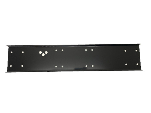 Steel Winch Mounting Plate for 13500lbs Winches Universal Fit Black Steel LARGE