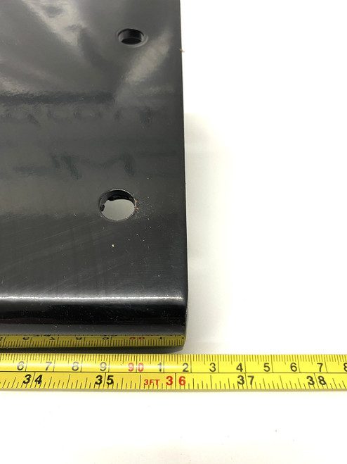 Steel Winch Mounting Plate for 13500lbs Winches Universal Fit Black Steel LARGE