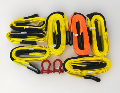 4x4 Recovery Towing Strap (5T to 20T) - 2m to 10m Off Road Tree Strop Tow Sling