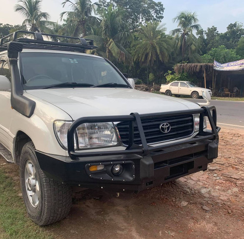 Steel Winch Bumper for TOYOTA LAND CRUISER 100 Series (1998-2007) Off Road 4x4 Bullbar Front Oz Style - PRE-ORDER ONLY!