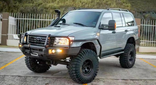 Steel Winch Bumper for TOYOTA LAND CRUISER 100 Series (1998-2007) Off Road 4x4 Bullbar Front Oz Style 