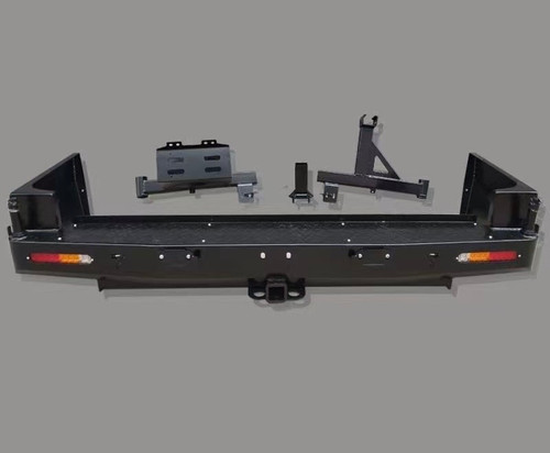 REAR Steel Bumper for TOYOTA LAND CRUISER 100 Series (1998-2007) Tyre Swing Jerry Can Off Road 4x4 Bullbar Oz Style
