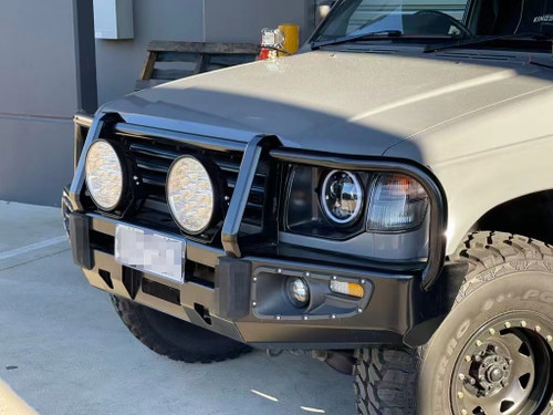 Steel Winch Bumper for MITSUBISHI PAJERO/ SHOGUN (1991-1999) V20/V30 Off Road 4x4 Bullbar Front