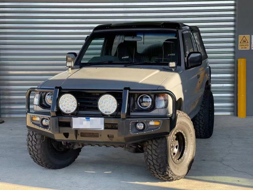 Steel Winch Bumper for MITSUBISHI PAJERO/ SHOGUN (1991-1999) V20/V30 Off Road 4x4 Bullbar Front