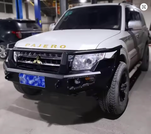 Steel Winch Bumper for MITSUBISHI PAJERO/ SHOGUN (2006-2021) V80/V90 Off Road 4x4 Bullbar Front