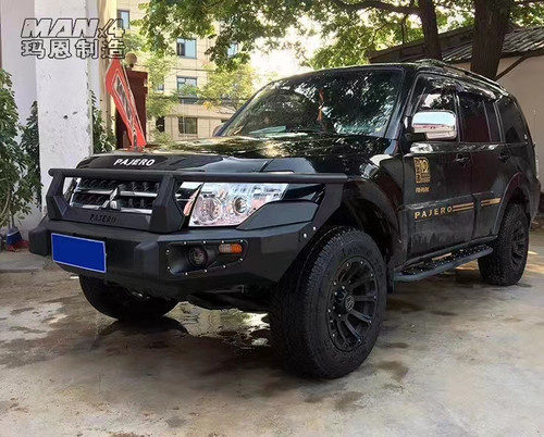 Steel Winch Bumper for MITSUBISHI PAJERO/ SHOGUN (2006-2021) V80/V90 Off Road 4x4 Bullbar Front