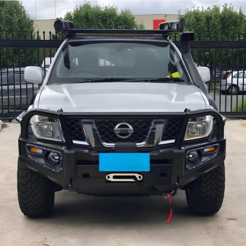 Steel Winch Bumper for NISSAN NAVARA D40/ R51 PATHFINDER (2005-2015) Metal Bull Bar Oz Style