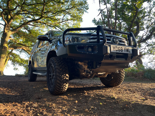 Steel Winch Bumper for SUZUKI JIMNY (2018+) JB74 Metal Bull Bar Oz Style 4x4