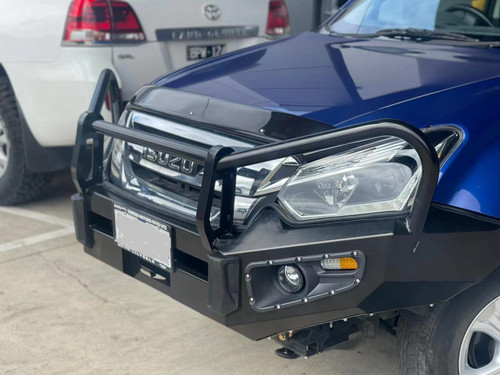 Steel Winch Bumper for ISUZU DMAX (2017-2019) Metal Bull Bar Oz Style D-MAX 4x4