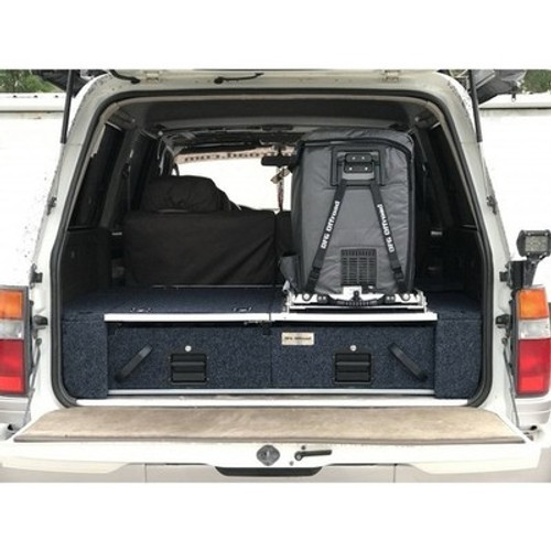 Sliding Storage Drawer System for Toyota Land Cruiser 80 Series Custom Fit Boot