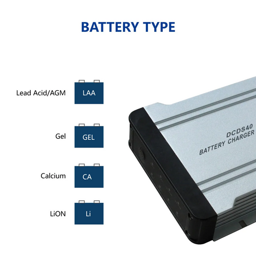 40A 12v DC DC Charger MPPT Solar Battery to Battery Smart Charge Relay Camper UK