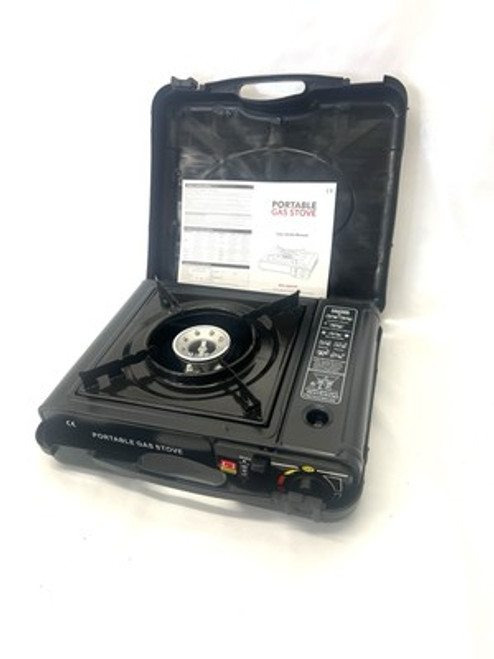 Portable Camping Gas Cooker Single Burner Stove Butane BBQ Outdoor 4x4 Camp NEW