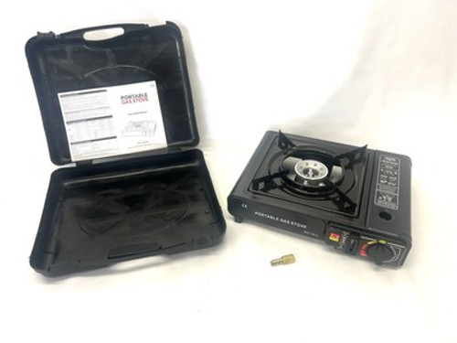 Portable Camping Gas Cooker Single Burner Stove Butane BBQ Outdoor 4x4 Camp NEW