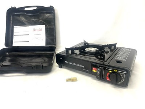 Portable Camping Gas Cooker Single Burner Stove Butane BBQ Outdoor 4x4 Camp NEW