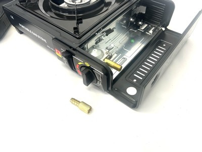 Portable Camping Gas Cooker Single Burner Stove Butane BBQ Outdoor 4x4 Camp NEW