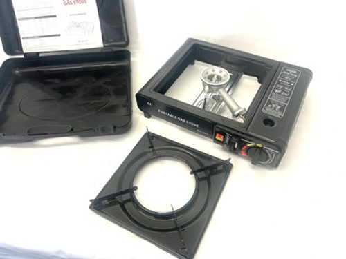 Portable Camping Gas Cooker Single Burner Stove Butane BBQ Outdoor 4x4 Camp NEW